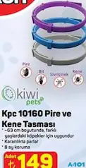 KİWİ PETS KPC 10160 PİRE VE KENE TASMASI indirimli fiyat KİWİ PETS KPC 10160 PİRE VE KENE TASMASI fiyat ve kampanya bilgisi